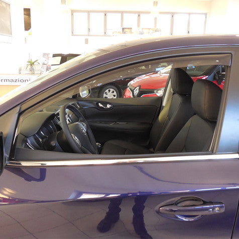Deflettori Auto NISSAN PULSAR 2014 - Anteriore