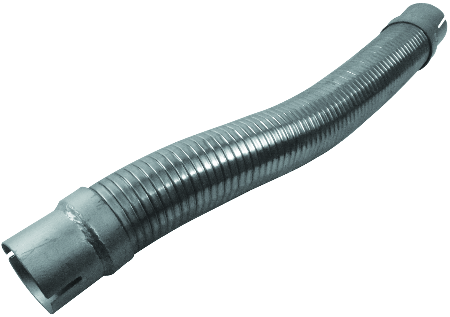 TUBO FLESSIBILE SCARICO ZINCATO PER IVECO 110 oe 4020316