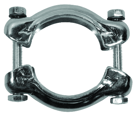 KIT SEMICOLLARE TUBO COLLETTORE SCARICO PER IVECO DAILY oe
