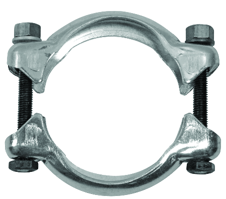 KIT SEMICOLLARE TUBO COLLETTORE SCARICO PER IVECO 673 oe