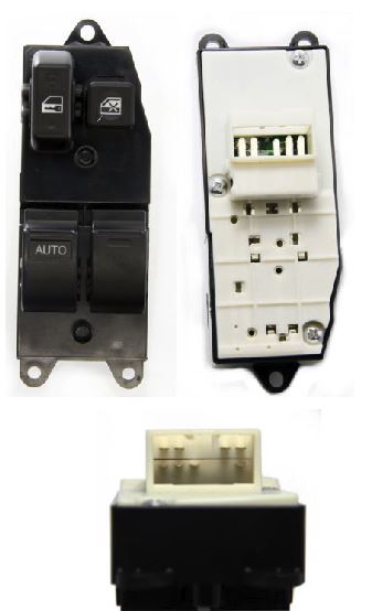 Pulsantiera per TOYOTA YARIS 1999 - 2003 Anteriore Lato Sinistro SX 8 Pin