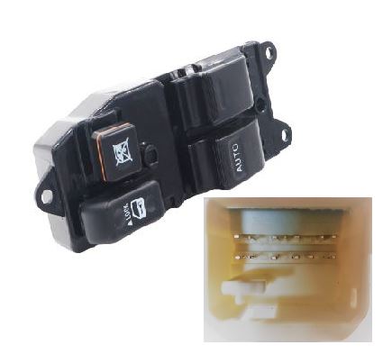 Pulsantiera per TOYOTA YARIS VERSO 2003 - 2006 Anteriore Lato Sinistro SX 3 Pin