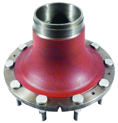 MOZZO RUOTA ANTERIORE CON COLONNETTE PER IVECO EUROSTAR oe 7182031