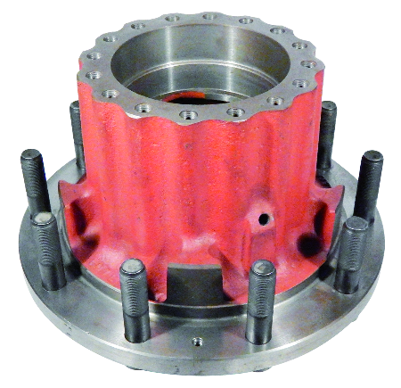 MOZZO RUOTA POSTERIORE CON COLONNETTE PER IVECO TURBOSTAR oe 7168464