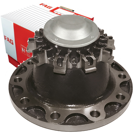 MOZZO RUOTA ANTERIORE CON CUSCINETTIFAG, ABS E CALOTTA PER DAF CF oe 2019789