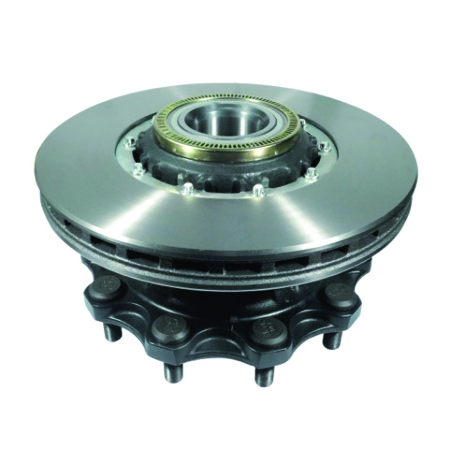 MOZZO RUOTA ANTERIORE CON DISCO,CUSCINETTI, COLONNETTE E ABS PER MERCEDES XF 105 oe 0049817405