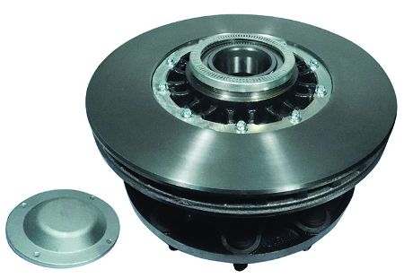 MOZZO RUOTA ANTERIORE CON DISCO,CUSCINETTI, COLONNETTE E ABS PER DAF CF oe 1699327