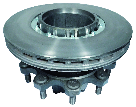 MOZZO RUOTA POSTERIORE CON DISCO,CUSCINETTI, COLONNETTE E ABS PER DAF EURO 3 oe 1818003