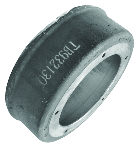 TAMBURO FRENO ANTERIORE PER IVECO 100NC oe 7166026