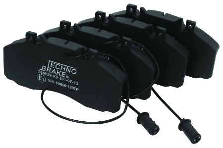 SERIE PASTIGLIE FRENO ANTERIORI EPOSTERIORI PER IVECO EUROCARGO TECTOR oe 503472816