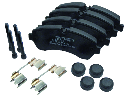 SERIE PASTIGLIE FRENO ANTERIORI PER WVA SPRINTER L.T. oe A0054205320