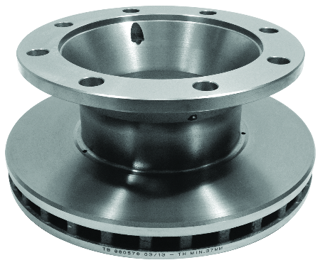 DISCO FRENO SENZA ABS PER BPW 3709 TSB 8 - 10 ton oe 0308834167