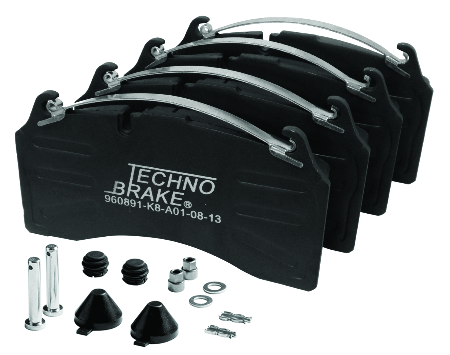 SERIE PASTIGLIE FRENO POSTERIORI PER WVA SKRS oe 1161593