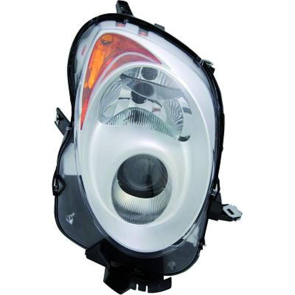 proiettore sinistro h7 h7 elettrico con motore cromato alfa romeo mito 2008 2016 aa2104904