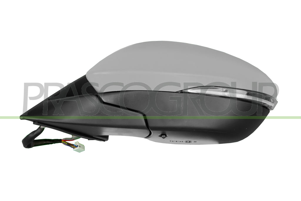 retrovisore sinistro elettrico con primer termico chiudibile con fanale con blis convesso 12 pins alfa romeo stelvio 2016 2023 aa7107324