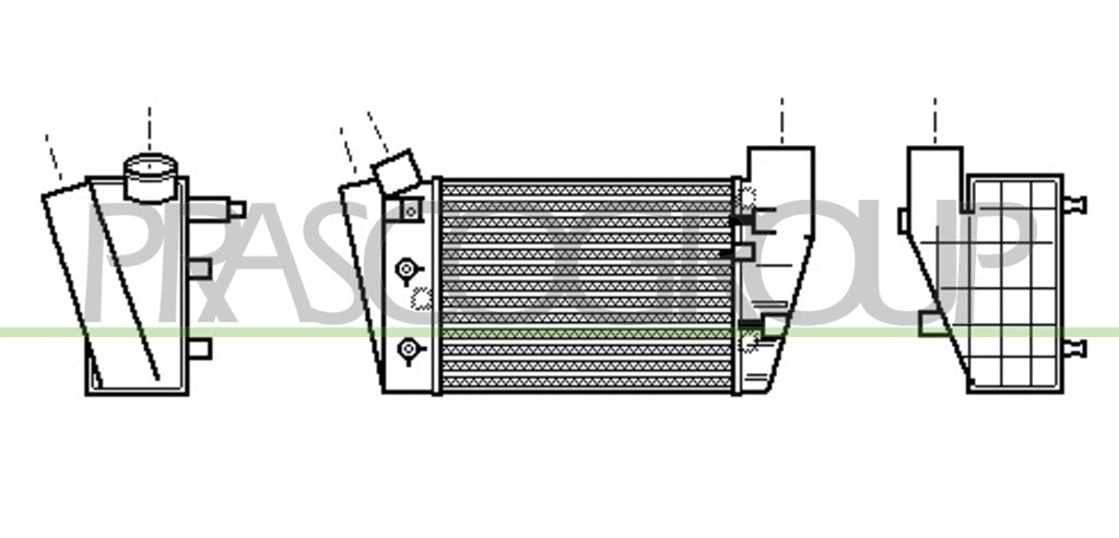 intercooler audi a4 b6 2000 2004 ad020n006