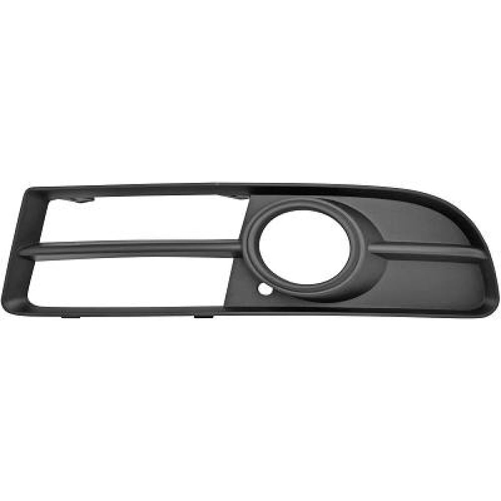 griglia sinistra paraurti anteriore nera con sede fendi aperta mod s line audi a4 b7 2004 2007 ad0222124