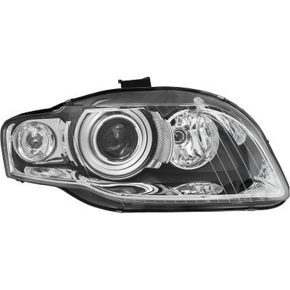 proiettore destro xenon d1s elettrico con motore fanale bianco audi a4 b7 2004 2007 8e0941030bm