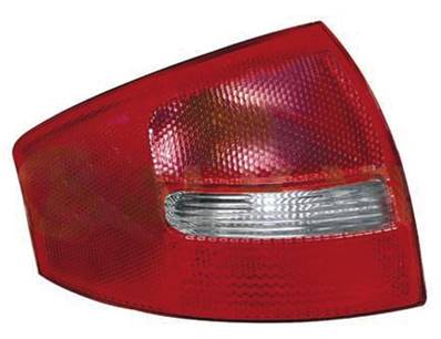 fanale posteriore sinistro senza portalampada mod 4 porte bianco rosso audi a6 1997 2001 ad0334154