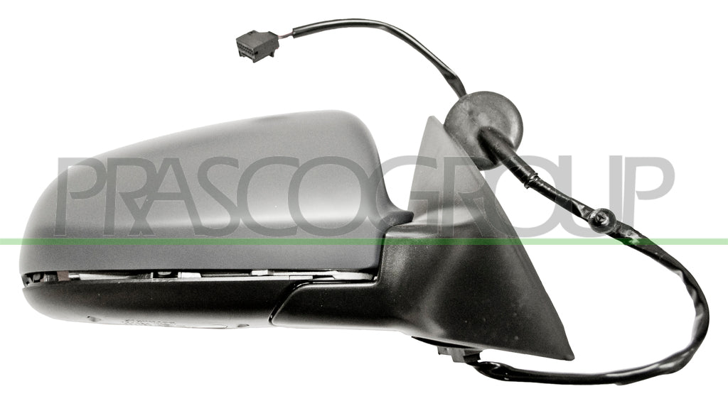 retrovisore destro elettrico termico con primer con luce cortesia convesso 16h6p audi a6 2004 2008 ad0347343p