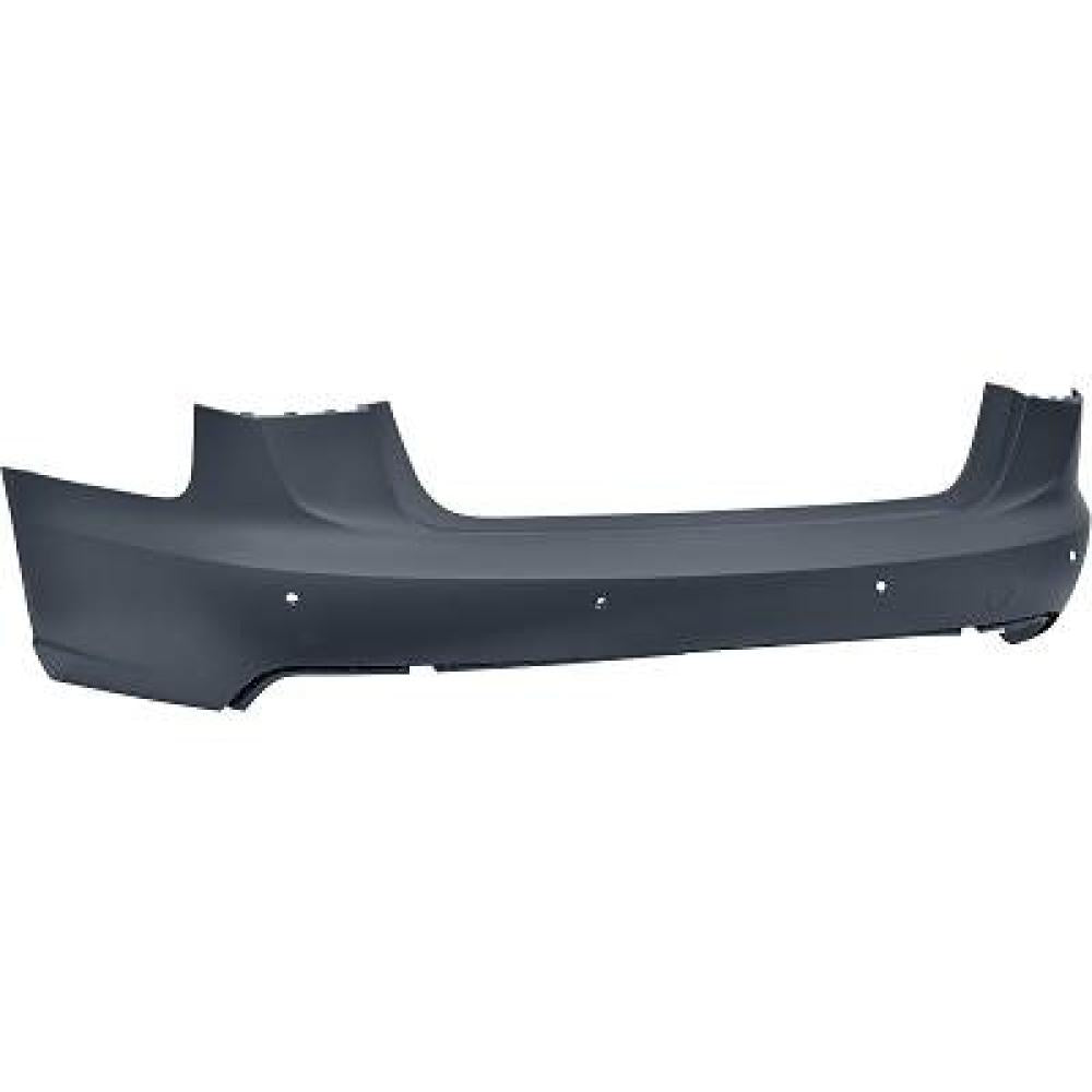 paraurti posteriore con primer con tappo coprigancio con fori pdc supporti con tracce park assist mod 4 porte audi a6 4g2 2011 2014 ad0381051