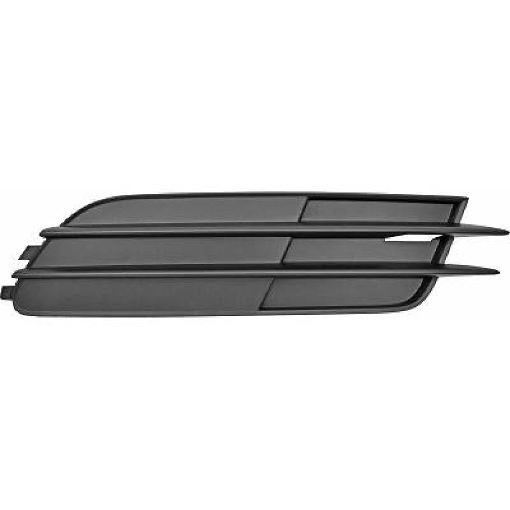 griglia destra paraurti anteriore nera goffrata audi a6 4g2 2011 2014 ad0382123