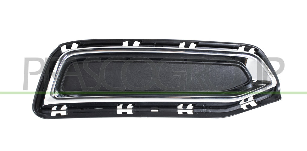 modanatura sinistra paraurti posteriore nera con cornice cromata audi a6 c8 sline 2019 ad0441254