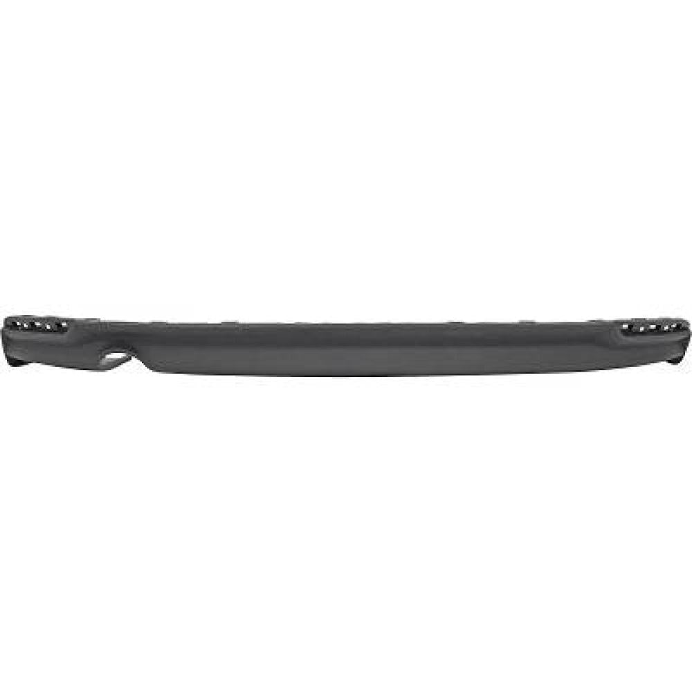 spoiler paraurti posteriore nero goffrato con scarico singolo a sinistra audi a1 2014 2018 8xa807421b9b9