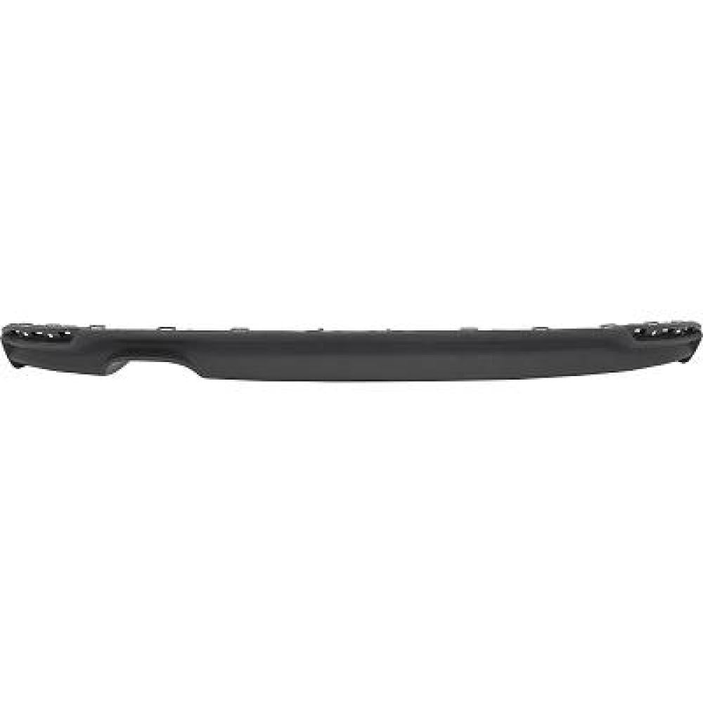 spoiler paraurti posteriore nero goffrato con scarico doppio a sinistra audi a1 2014 2018 8xa807421d9b9
