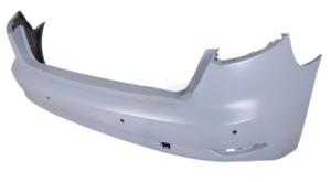 paraurti posteriore con primer con tappo copri gancio con fori pdc supporti con tracce park assist mod 5 porte audi a3 3 5 porte 8vf 8vk 2016 2020 ad3261072