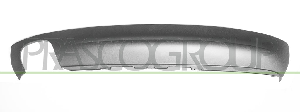 spoiler paraurti posteriore nero goffrato con scarico doppio a sinistra mod coupe audi a5 8t3 8f7 coupe cabriolet 2011 2017 ad6221851