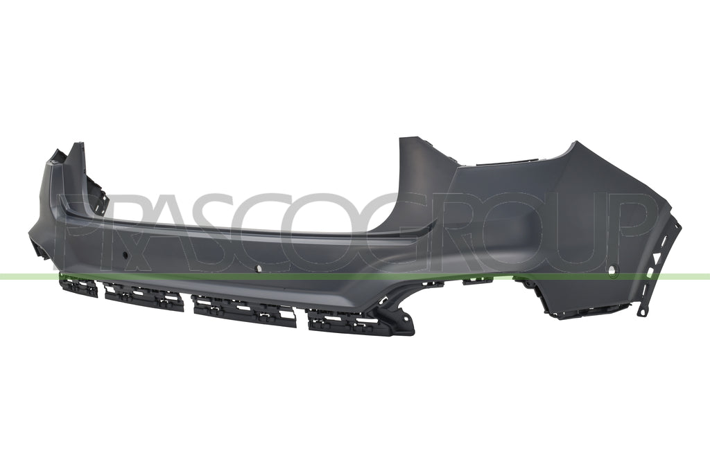 paraurti posteriore con primer con fori pdc e park assist supporti audi q2 2021 ad7321071