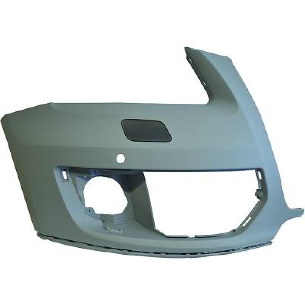 paraurti anteriore destro con primer con fori lavafari e tappi con fori pdc supporti audi q5 2008 2011 ad8201113