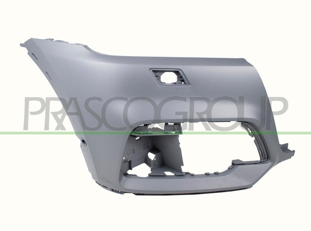 paraurti anteriore destro con primer con fori lavafari e tappi con fori park assist audi q5 fy sline 2017 2020 ad8251113