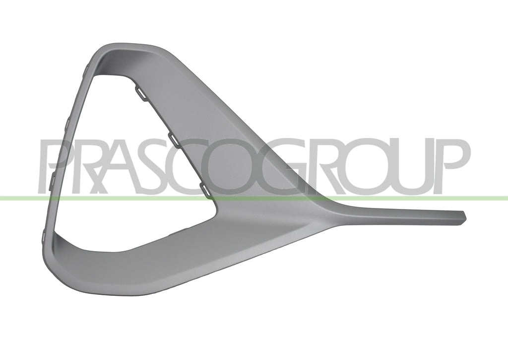 modanatura destra griglia paraurti anteriore argento audi etron sportback s 2019 ad9532103