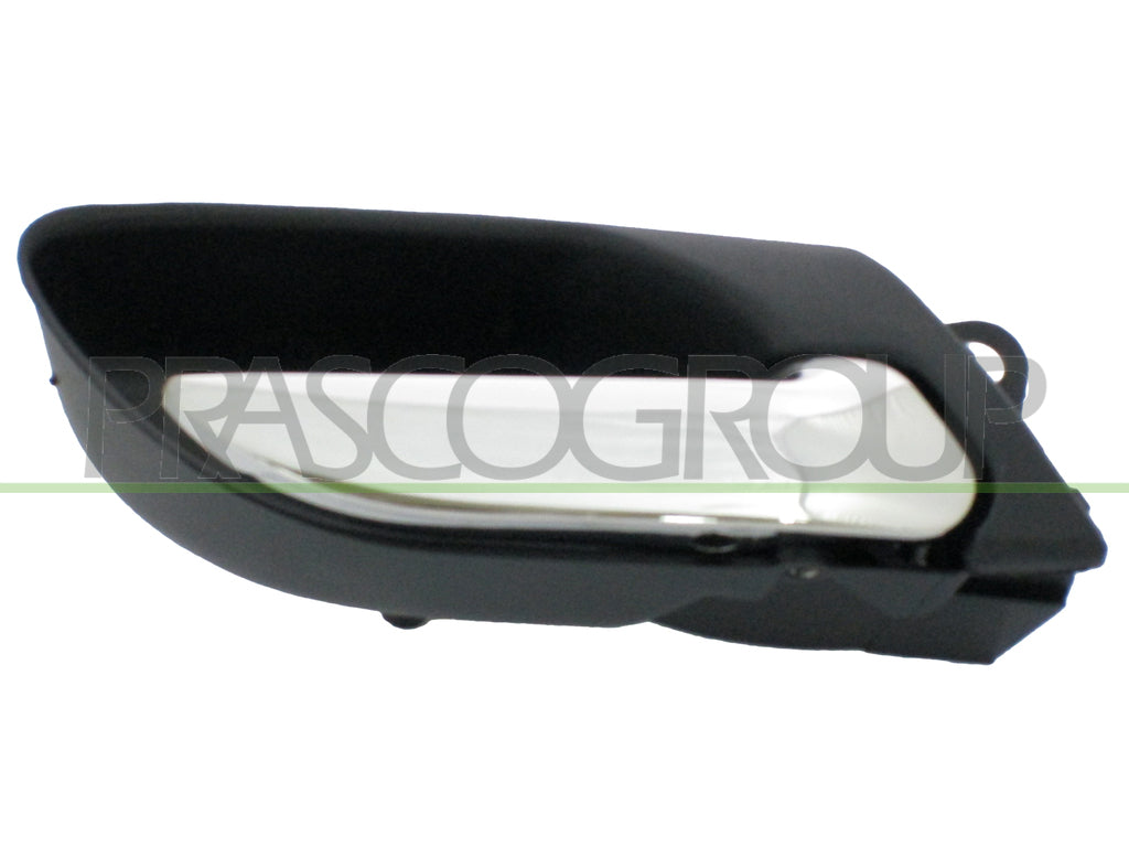 maniglia anteriore destra interna con leva cromata con mostrina nera bmw 3 series e46 2001 2005 bm0188401