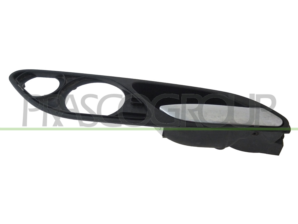 maniglia anteriore destra interna con leva cromata con mostrina nera bmw 3 series e46 coupe 2003 2006 bm0228401