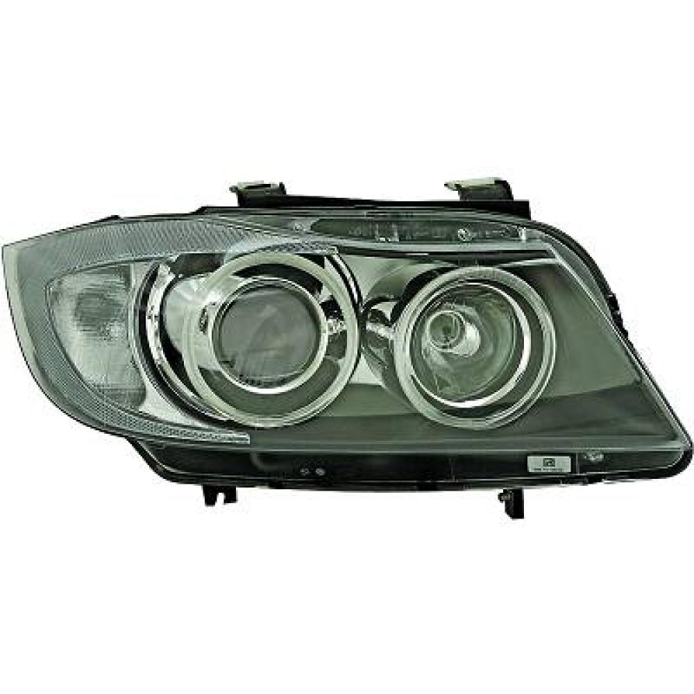 proiettore sinistro xenon d1s h7 h10 elettrico con motore bmw 3 series e90 e91 2005 2009 63117161667