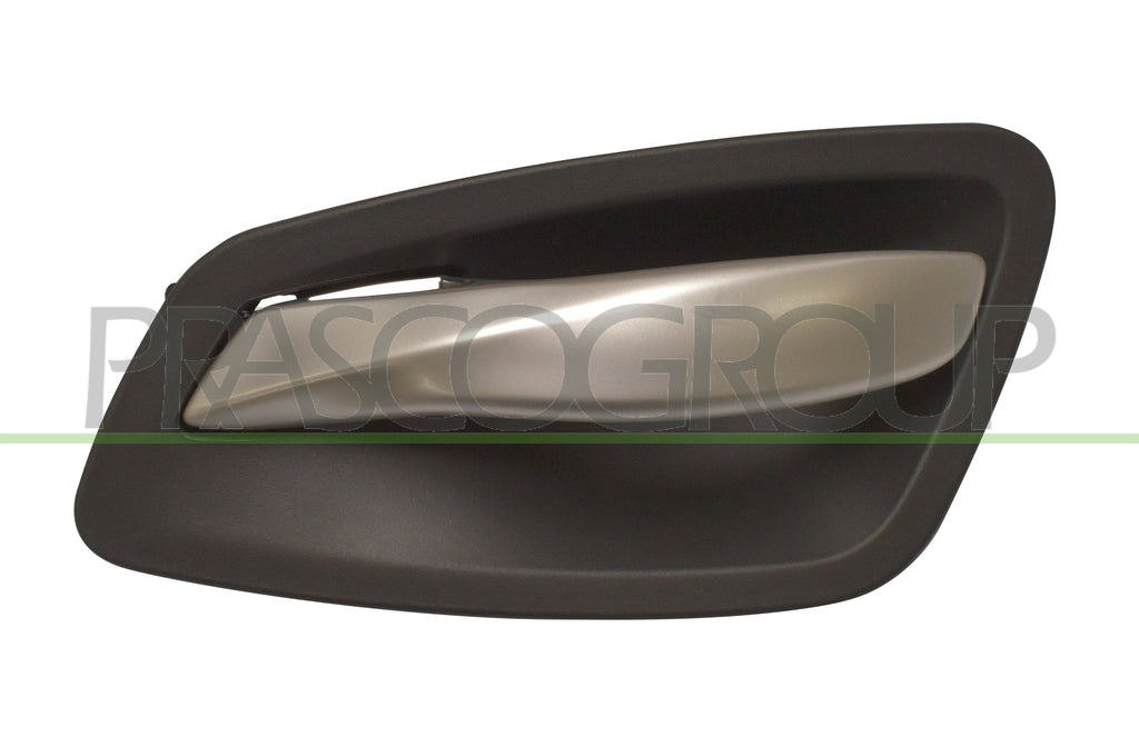 maniglia anteriore destra interna con leva cromata satinata con mostrina nera bmw 3 series e90 e91 2005 2009 bm0248401