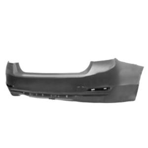 paraurti posteriore con primer con scarico doppio a sinistra mod modern luxury mod sport 328 325 330 4 porte bmw 3 series f30 f31 2011 2014 bm0281052