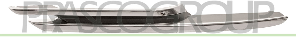 modanatura destra paraurti anteriore cromata mod luxury line bmw 3 series f30 f31 2011 2014 bm0282143