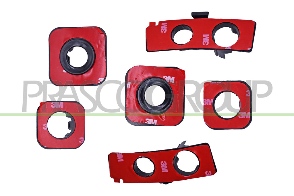 kit supporto sensori paraurti anteriore 6 pezzi bmw 3 series f30 f31 lci 2015 2018 bm0311305
