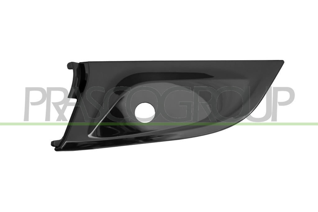 modanatura sinistra griglia radiatore paraurti anteriore superiore nera lucida con foro pdc supporto mod m340 bmw 3 series g20 g21 msport 2018 2022 bm0351246