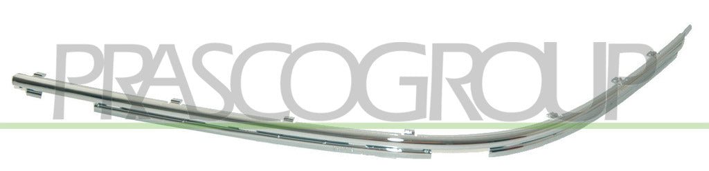 modanatura destra paraurti anteriore cromata mod 09 01 bmw 5 series e39 2000 2003 bm0451245