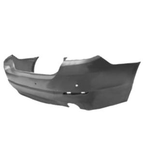paraurti posteriore con primer con tappo copri gancio traino con fori pdc supporti con scarico doppio a destra e sinistra mod 4 porte bmw 5 series f10 f11 2010 2013 bm0481081