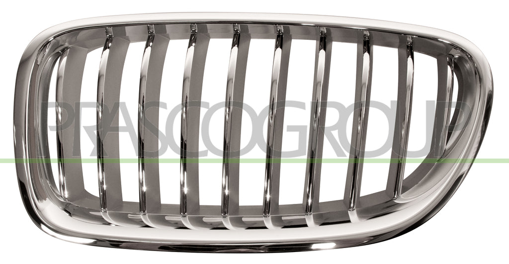 griglia radiatore sinistra cromata cromata titanio mod modern line bmw 5 series f10 f11 lci 2013 2016 bm0502014
