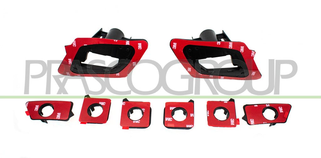 kit supporto sensori paraurti anteriore 6pezzi bmw 5 series g30 g31 2016 2020 bm0521305