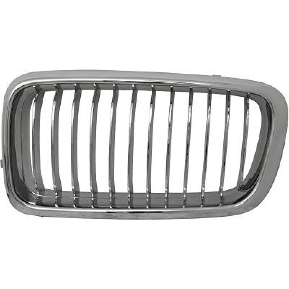 griglia radiatore sinistra cromata cromata nera mod 750 bmw 7 series e38 1994 1998 51138172279