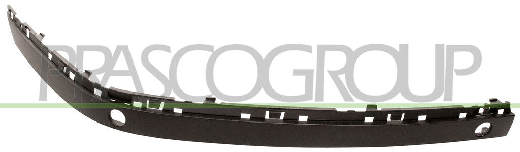 modanatura destra paraurti anteriore con fori profilo cromata bmw 7 series e65 2003 2005 bm0991233