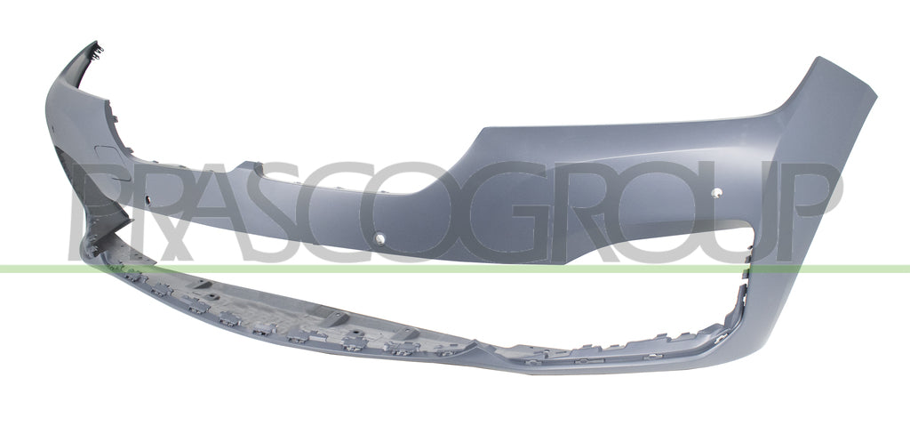 paraurti anteriore con primer con tappo copri gancio con fori pdc supporti con tracce park assist bmw 7 series g11 g12 2018 2022 bm1061011